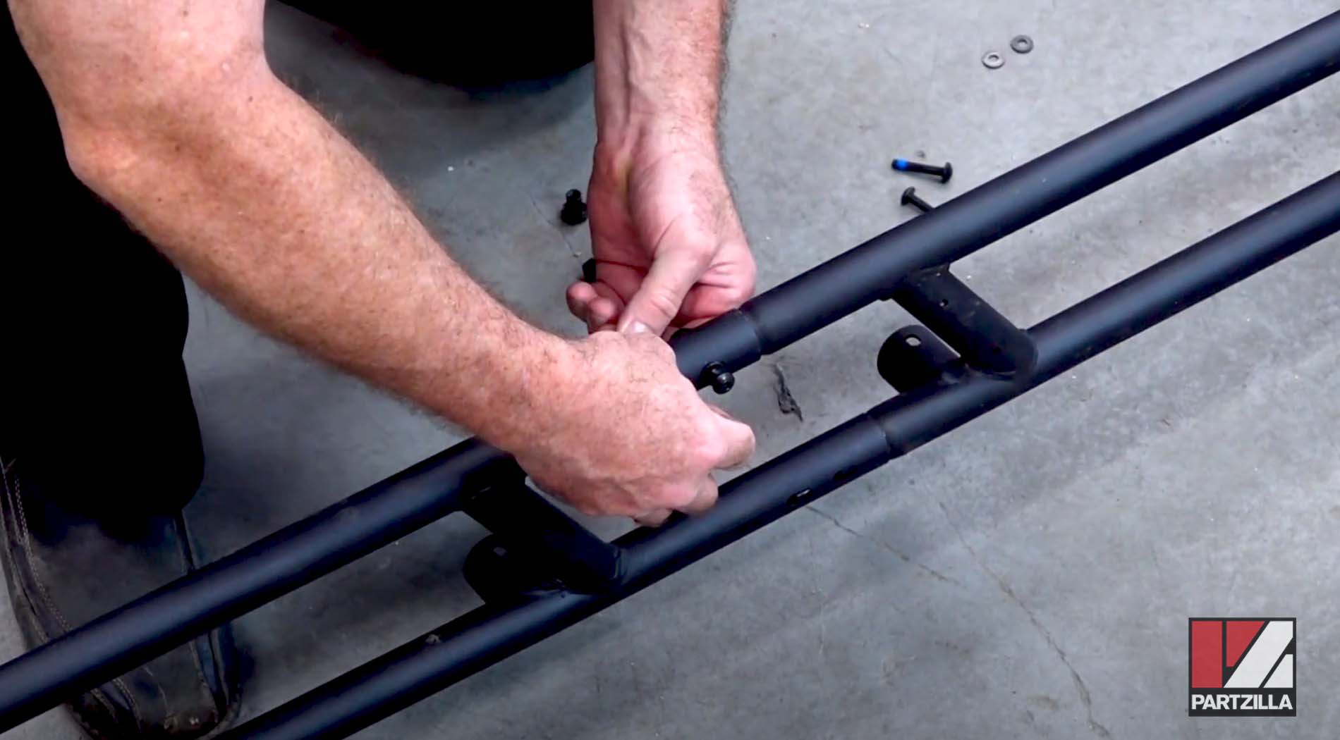 Can-Am Defender Max roof rack assembly