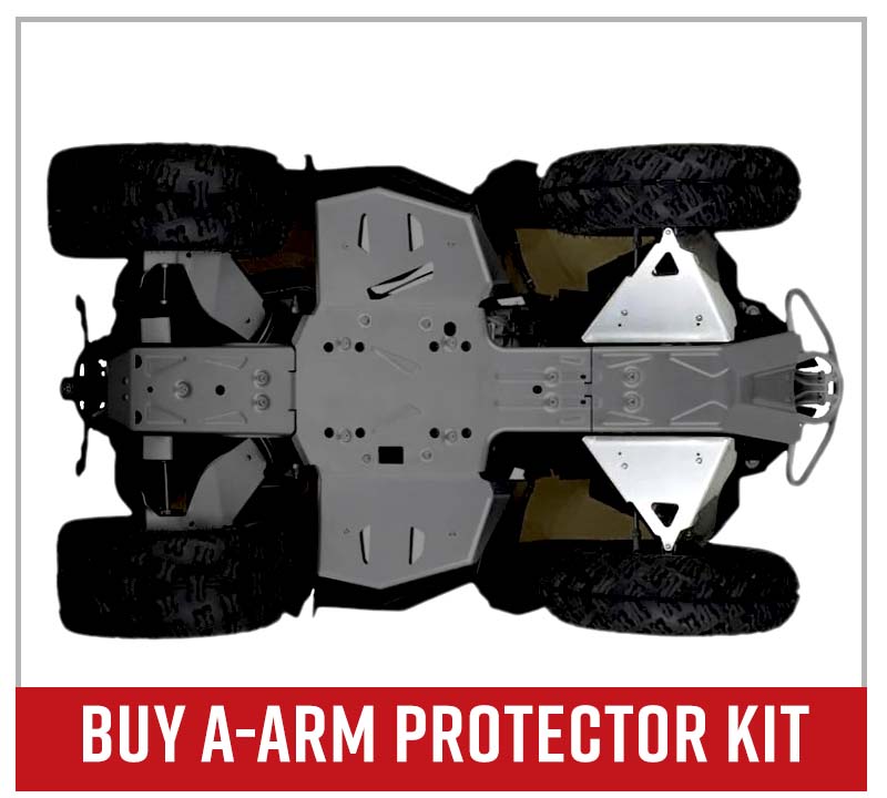 Can-Am Renegade A-arm protector kit