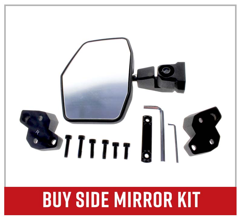 Can-Am Defender side mirror kit
