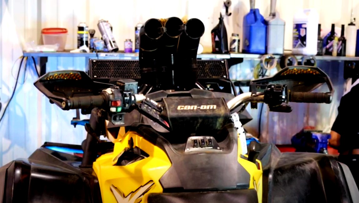 Can-Am outlander rear and front diff oil change