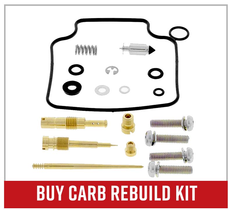 Buy a carburetor rebuild kit