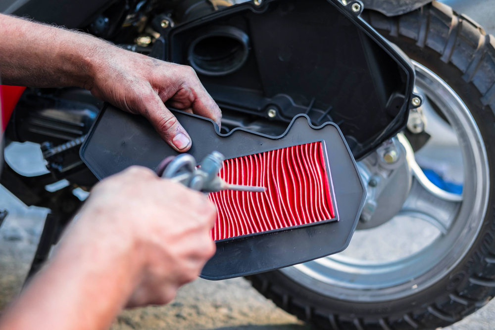 Dune riding preparation tips air filter cleaning