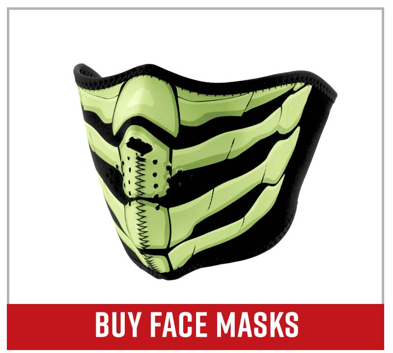 Buy motorcycle riding face masks