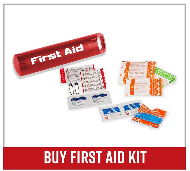 Buy a first-aid kit
