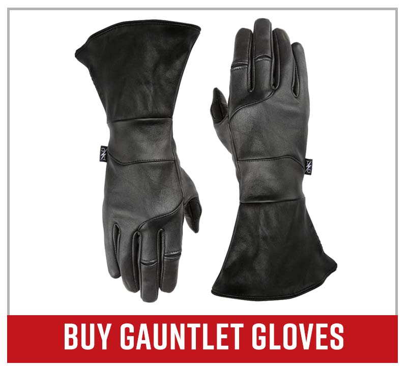 Buy gauntlet motorcycle gloves