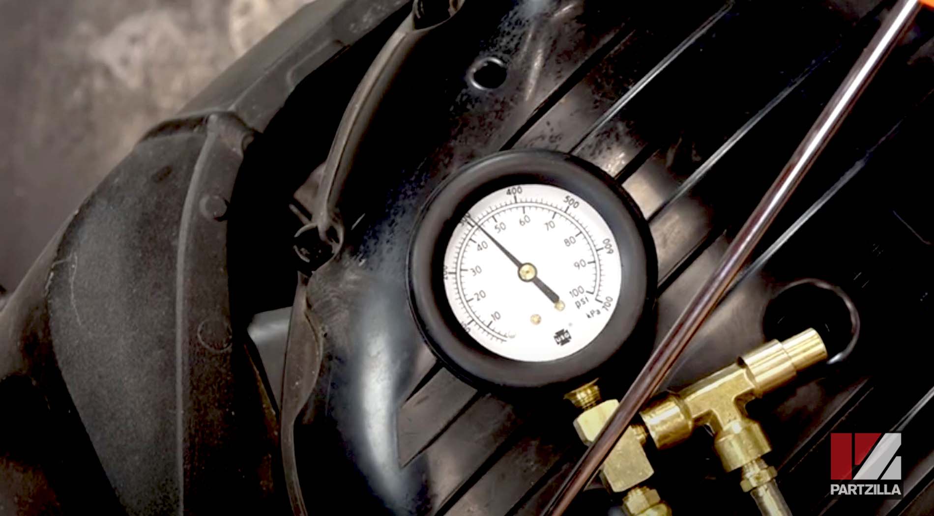 GSXR fuel pump pressure test