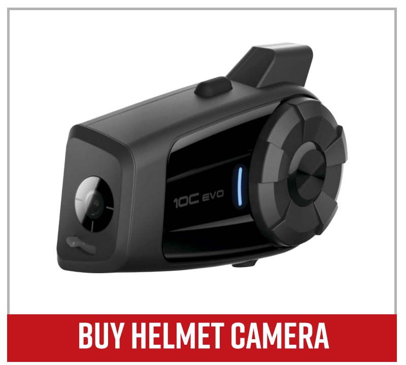 10C Evo helmet camera communicator