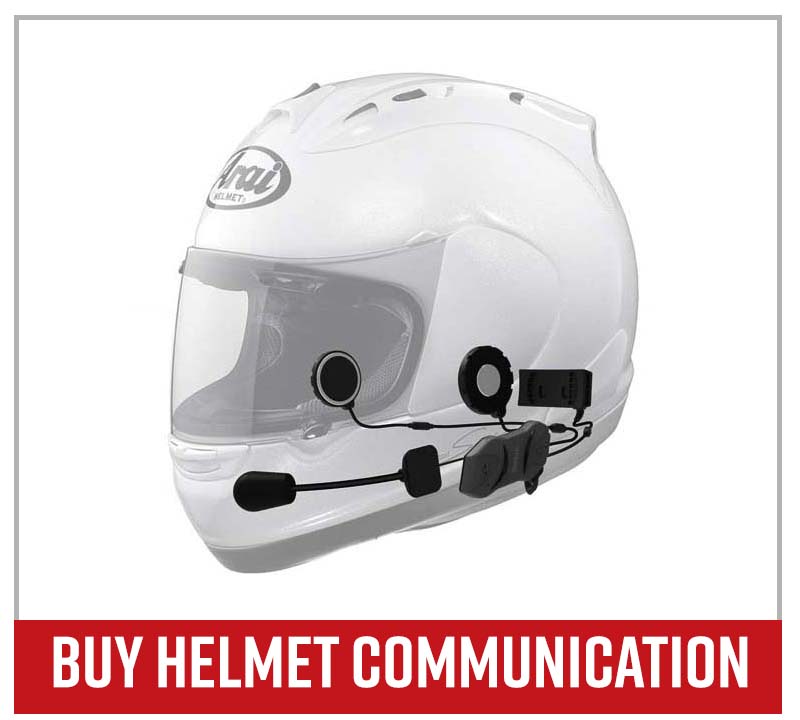 Buy a motorcycle helmet communications kit