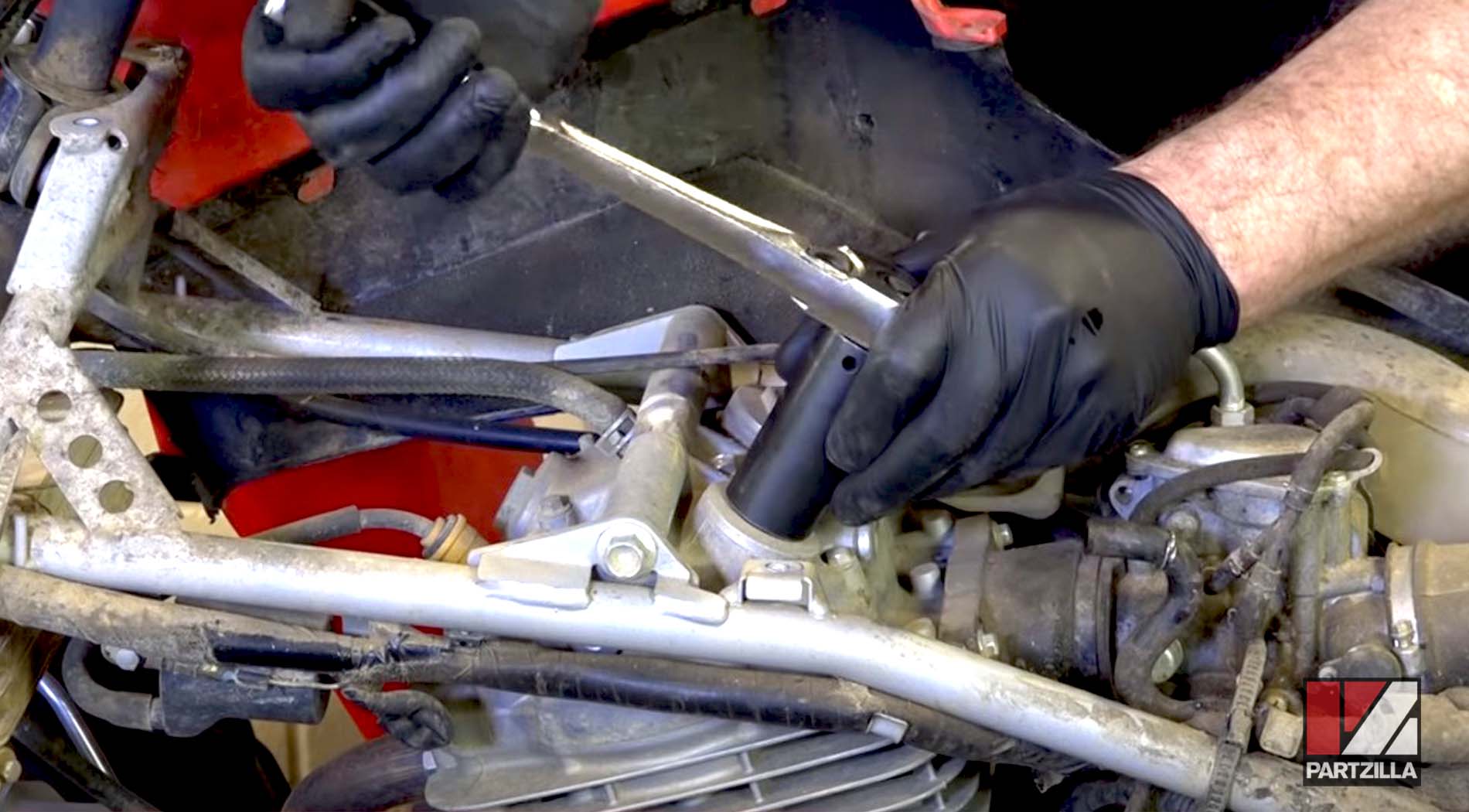 Honda ATV knocking noise valve adjustment