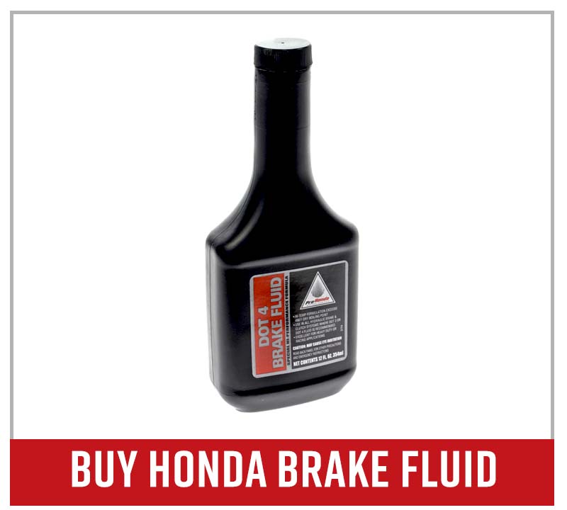 Honda Dot 4 brake fluid