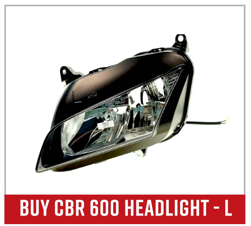 Buy Honda CBR600 headlight left