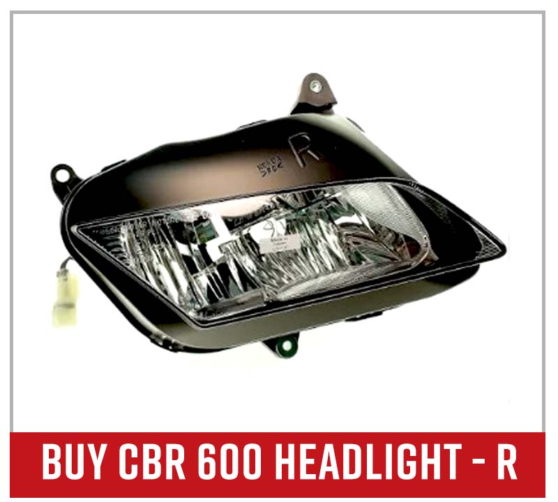 Buy Honda CBR600 headlight right