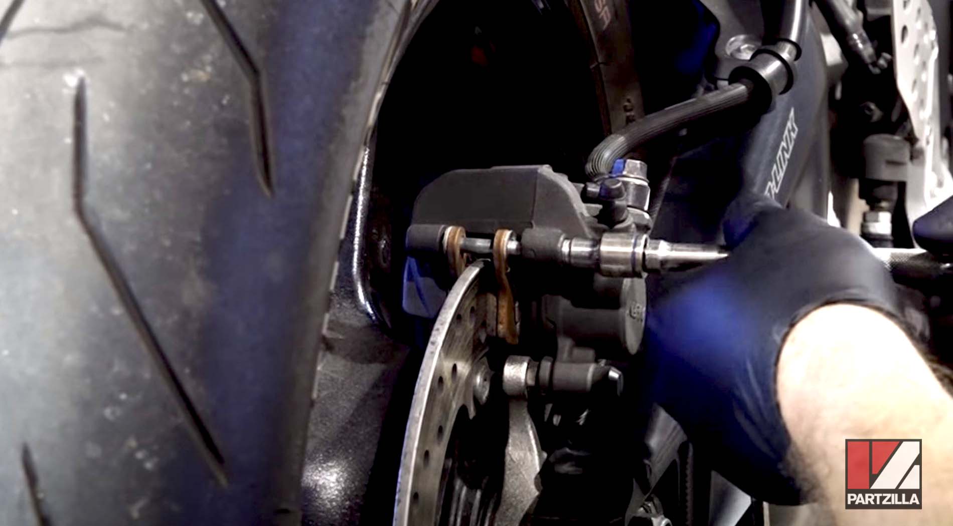 Honda CBR 600RR rear brake pads
