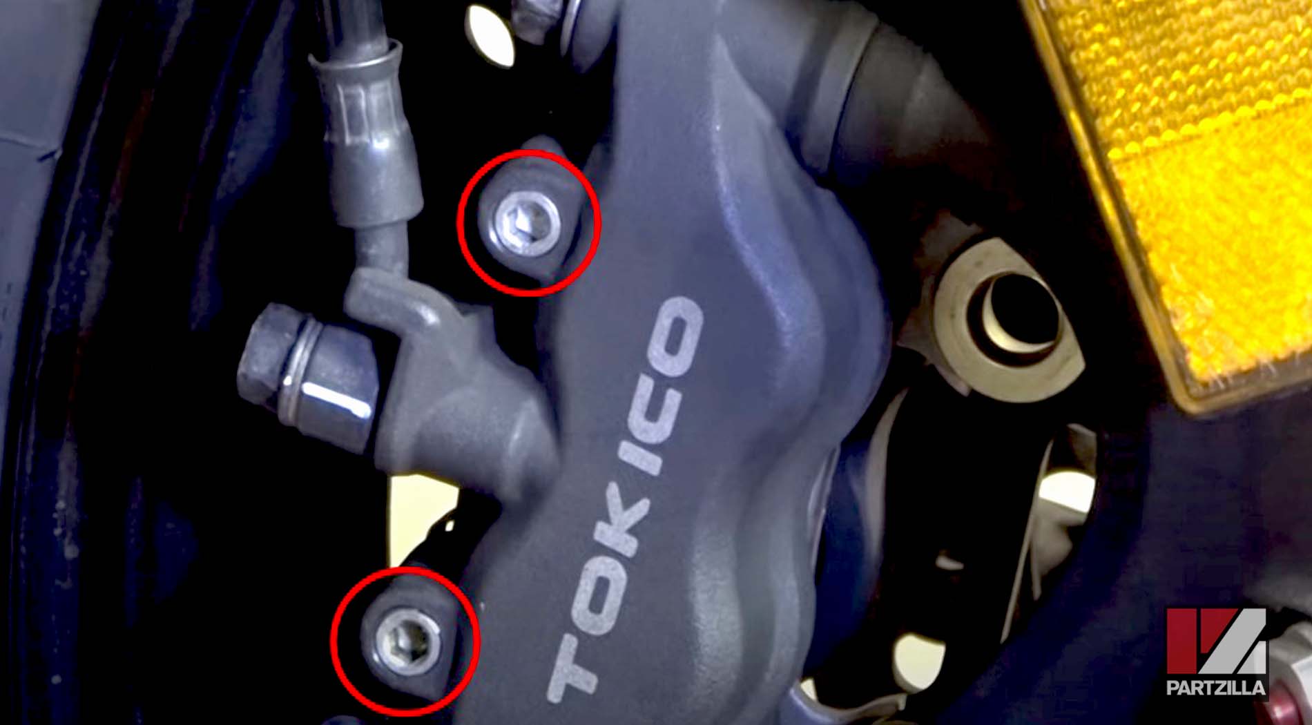 Honda CBR 600 brake pads pins