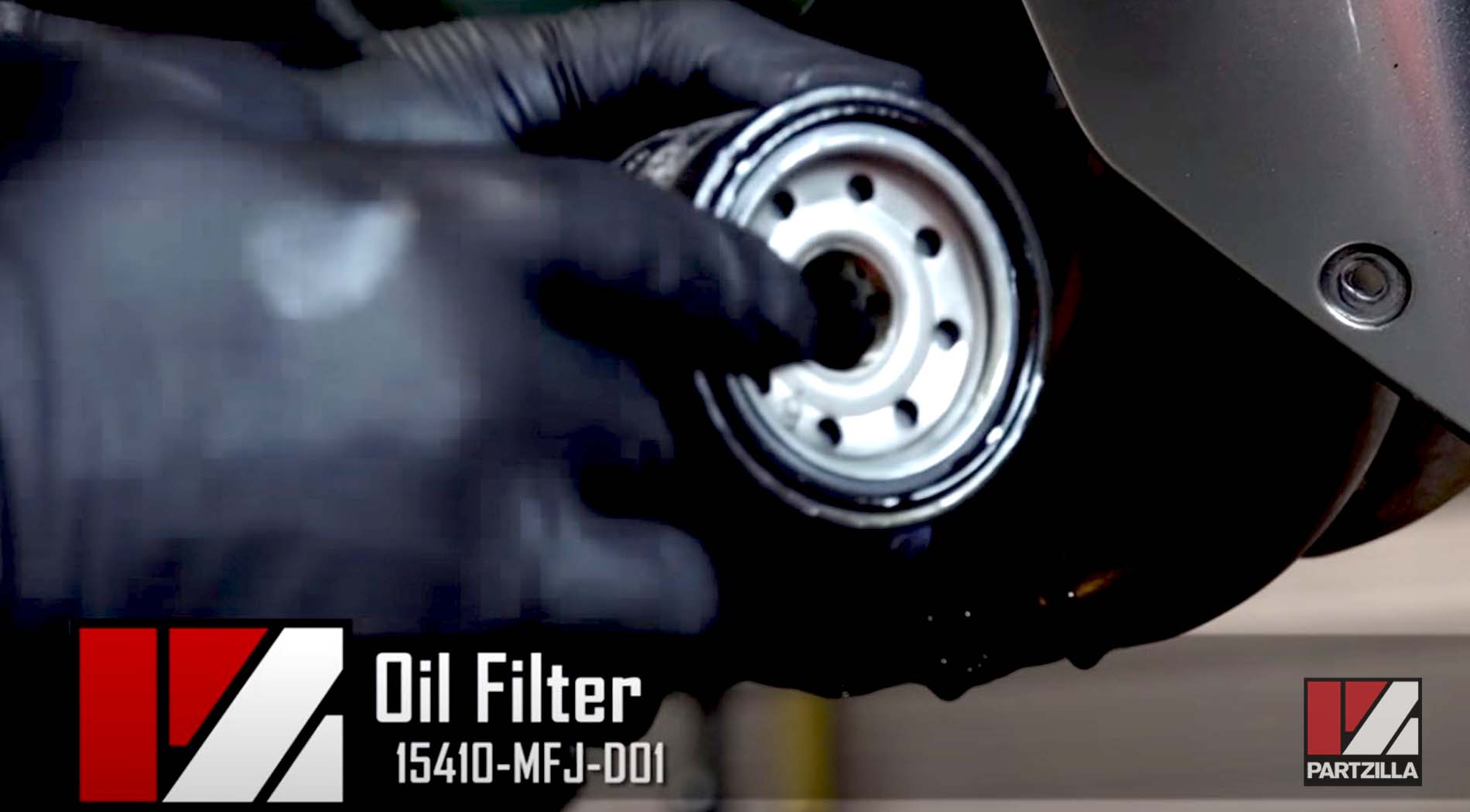 Honda CBR 600 oil filter