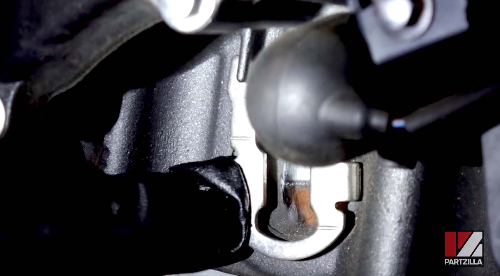 Honda CBR 600 oil change fill level