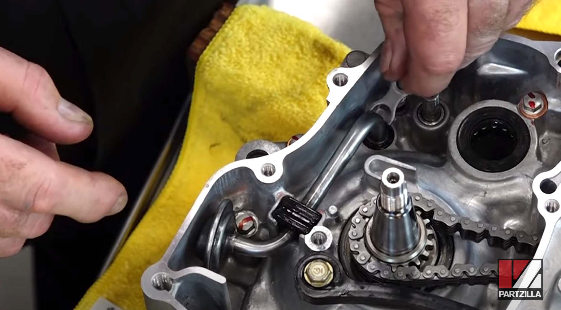 Honda CRF450R engine rebuild