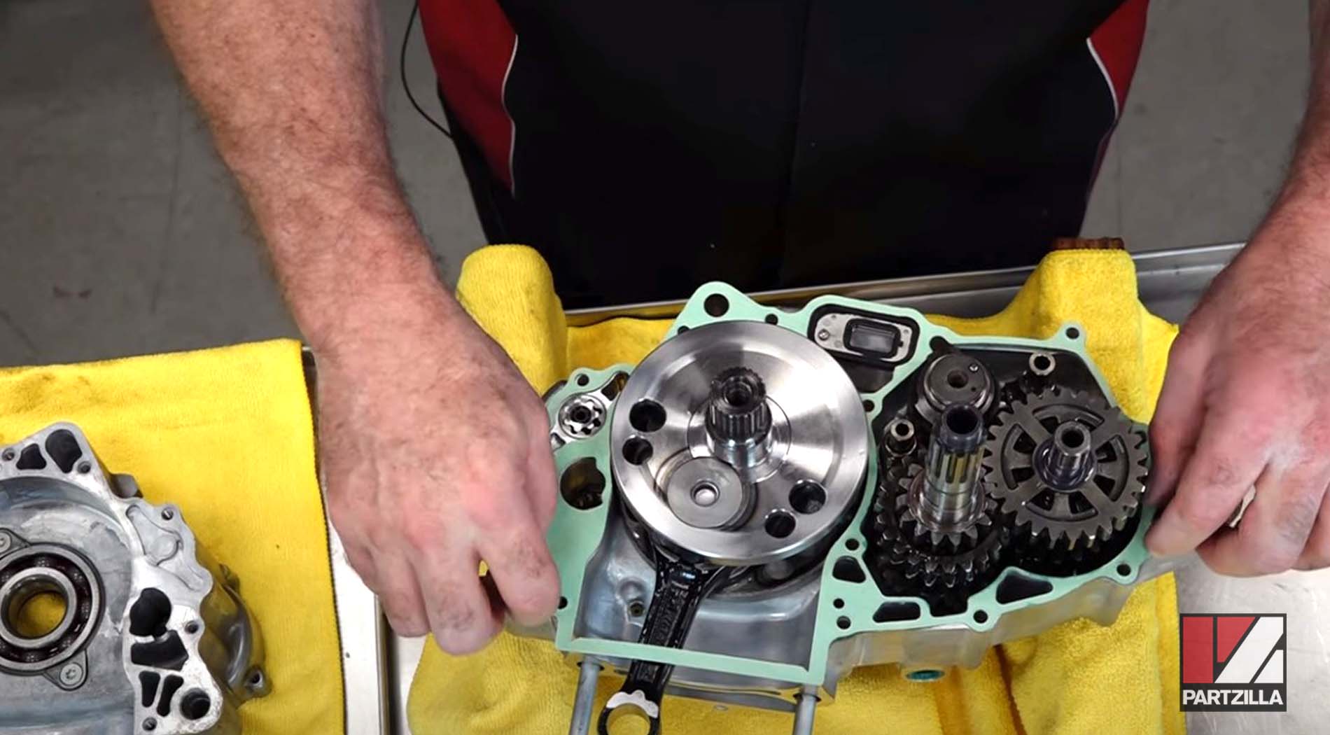 Honda CRf450R engine rebuild head gasket