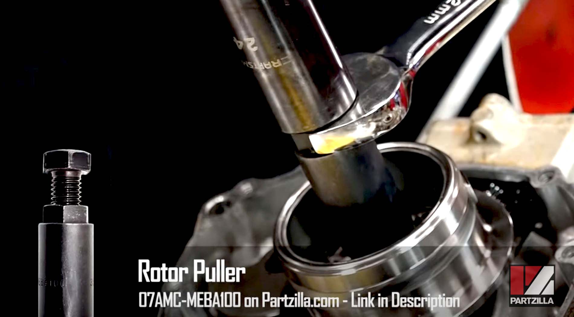Honda motorcycle rotor puller tool