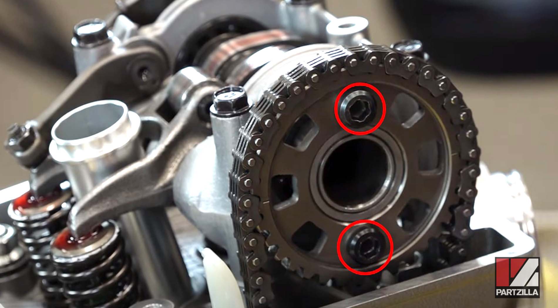 Honda CRF450 engine timing gear