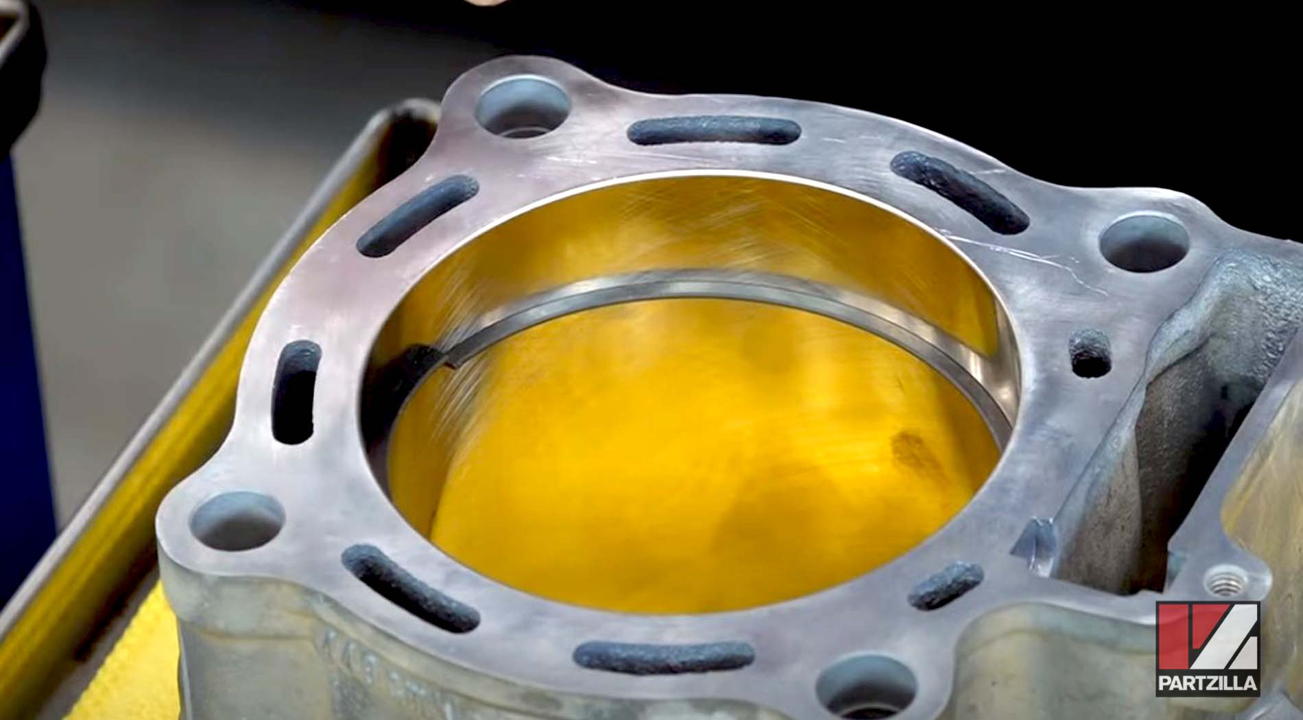 Honda CRF450R engine rebuild piston ring gap