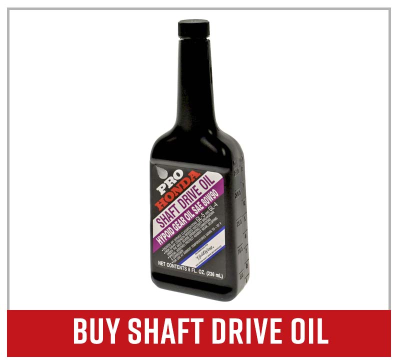 Honda shaft drive oil