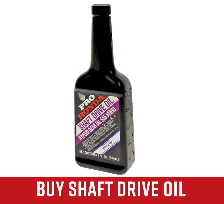 Honda 80W-90 shaft drive oil