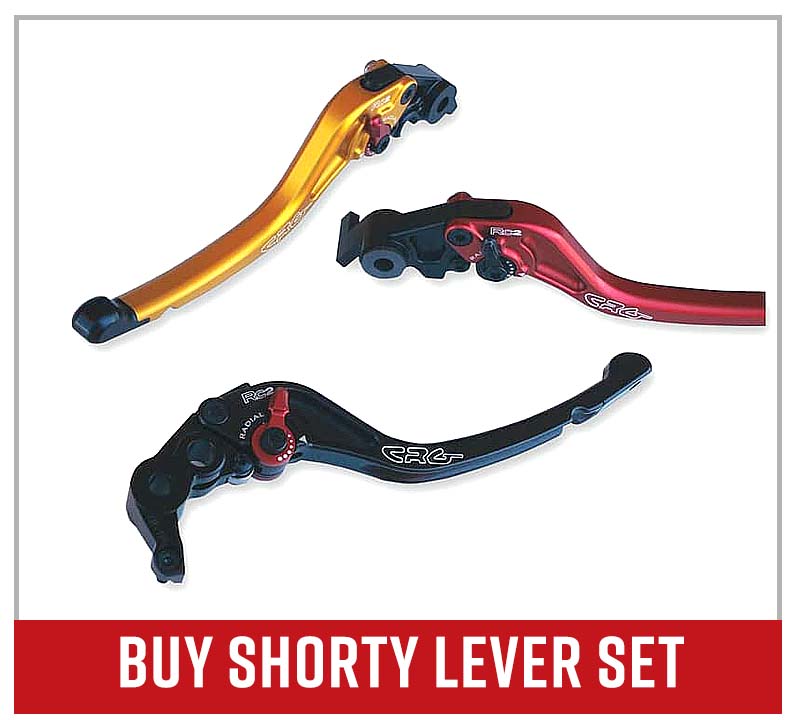 Buy aftermarket Honda Grom shorty lever set