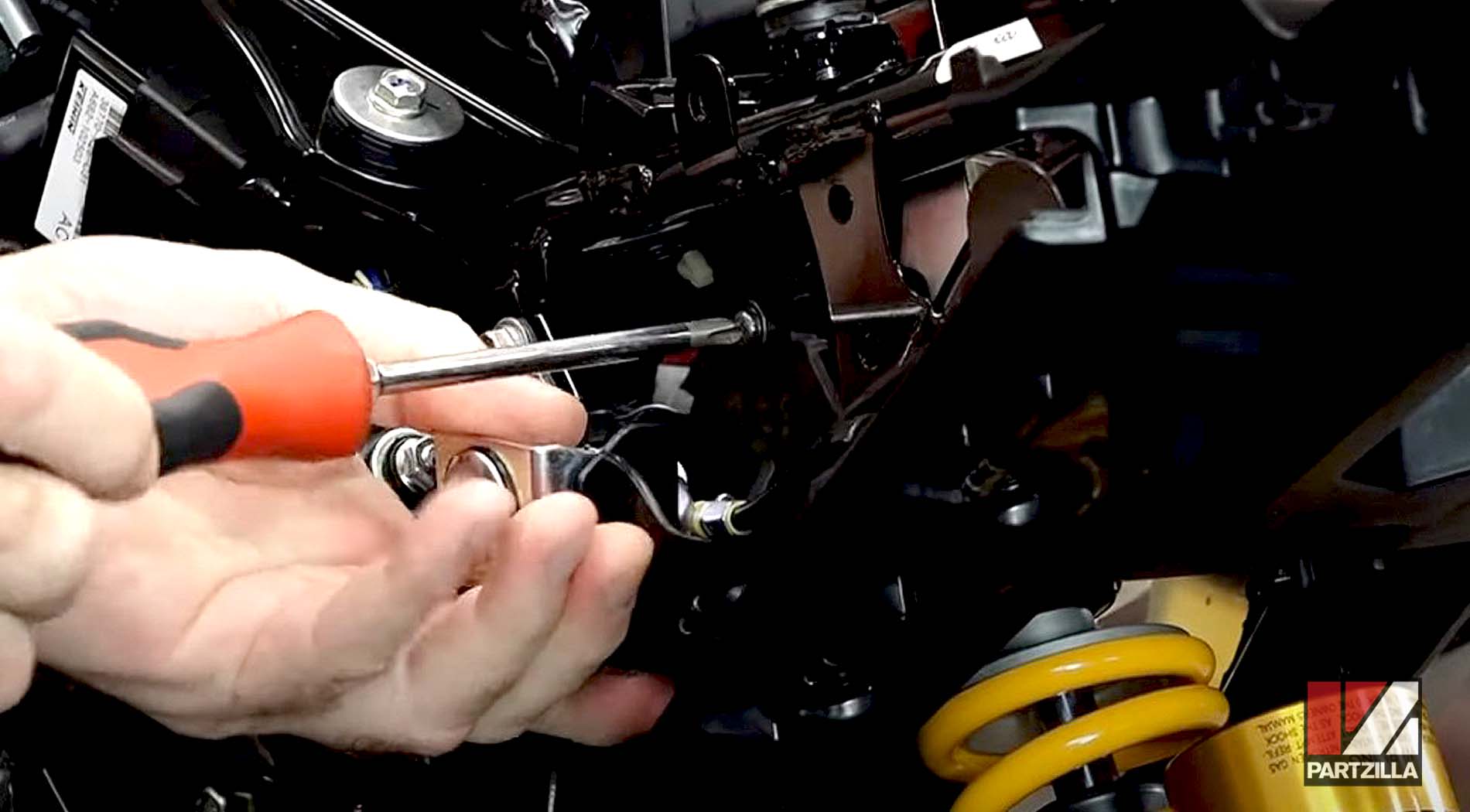 2018 Honda Grom ABS 125 aftermarket suspension upgrades shock absorber installation