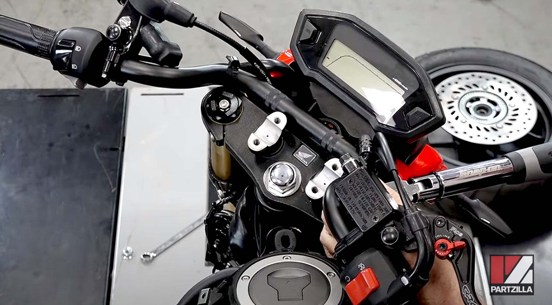 Honda Grom ABS 125 motorcycle aftermarket fork kit upgrade