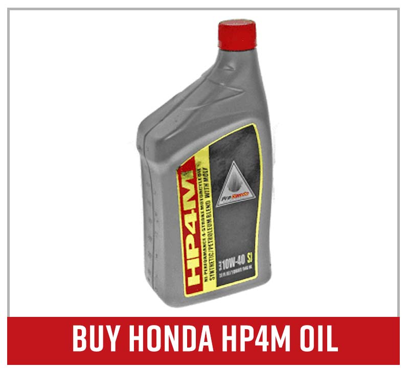 Honda HP4M oil