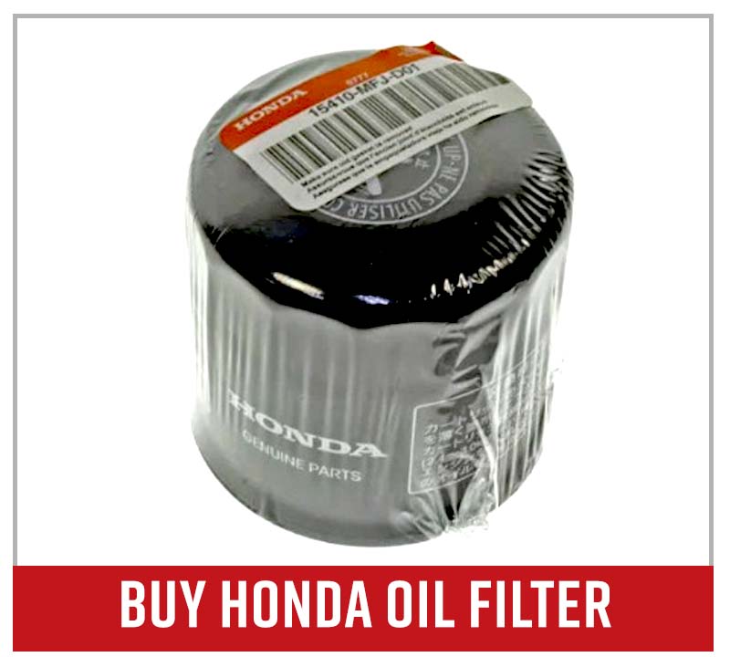 Honda CBR 954 oil filter