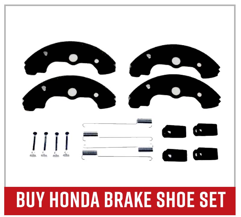 Buy Honda Rancher 350 front brake shoes kit