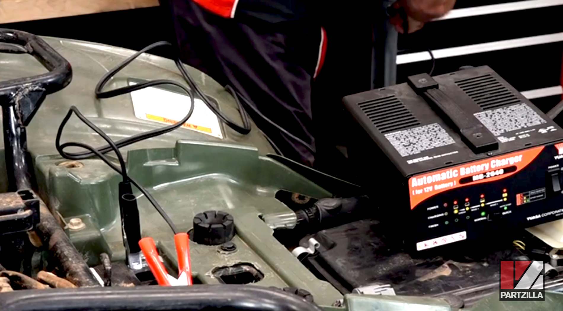 Honda Rancher 420 battery charging