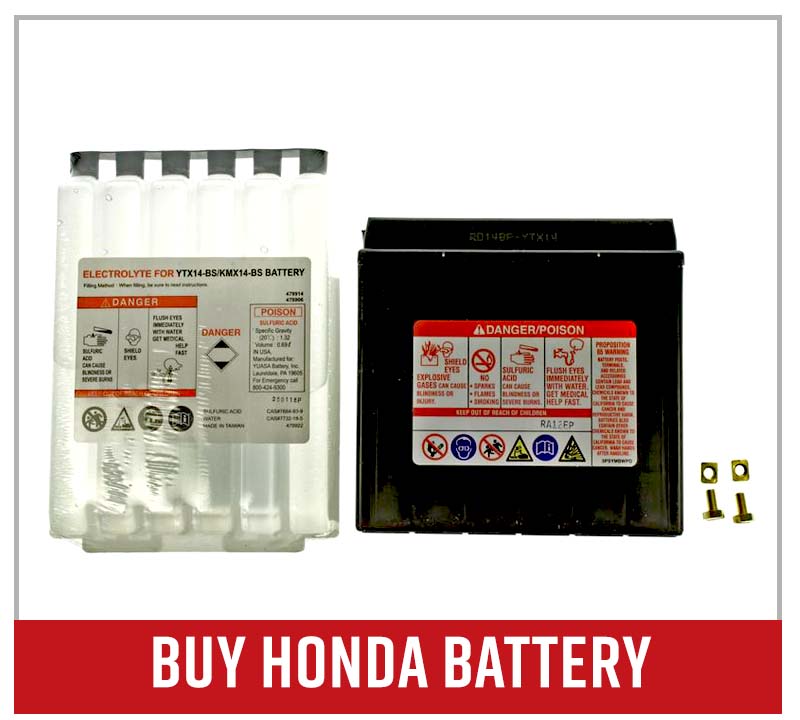 Honda Rancher 420 replacement battery