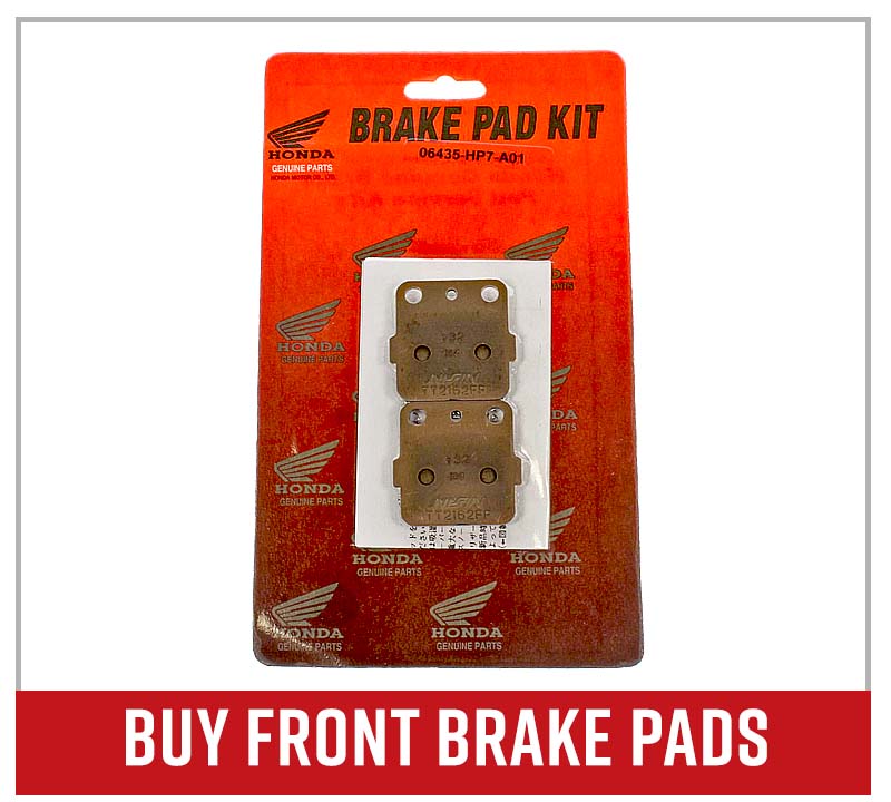 Buy Honda ATV front brake pads