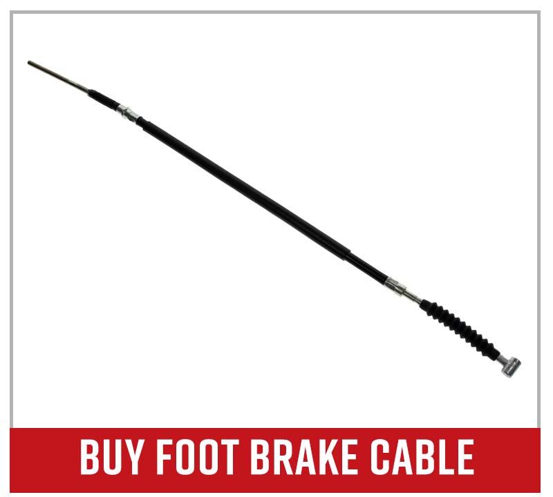 Honda Rancher 350 foot brake cable