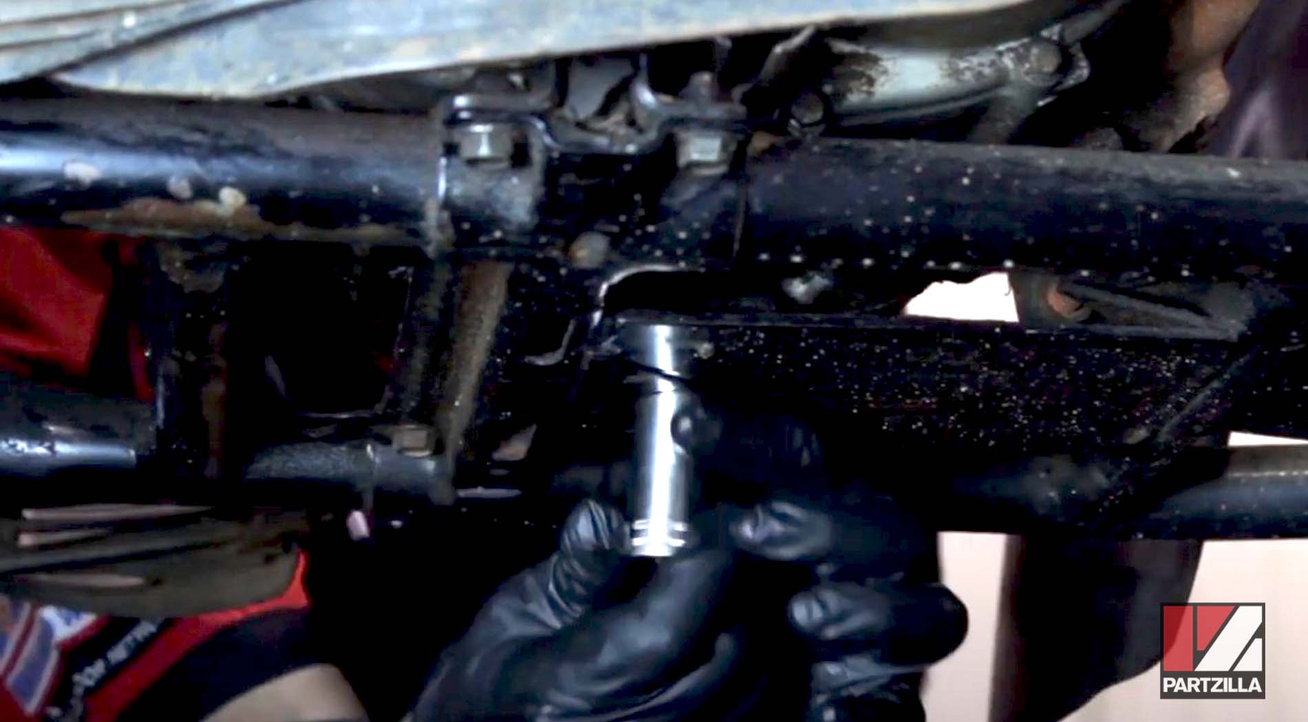 Honda TRX 300 oil change drain bolt