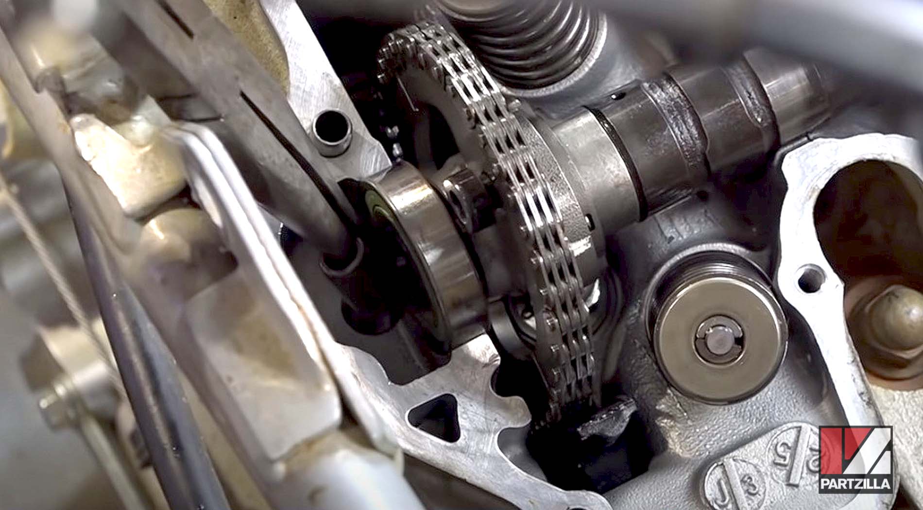 Honda ATV top end engine rebuild