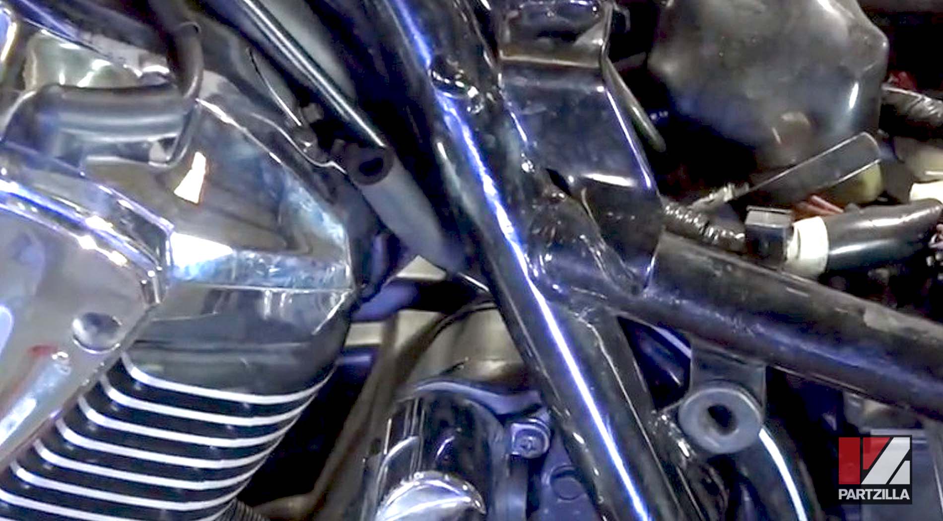 How to change Honda motorcycle fuel line