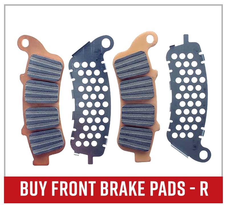 Buy Honda motorcycle front right brake pad set