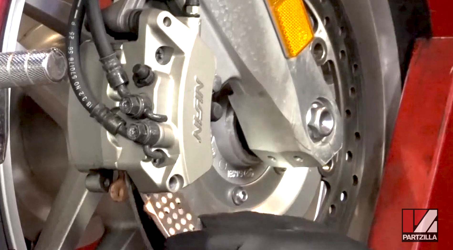 Honda VTX1800 brakes hissing