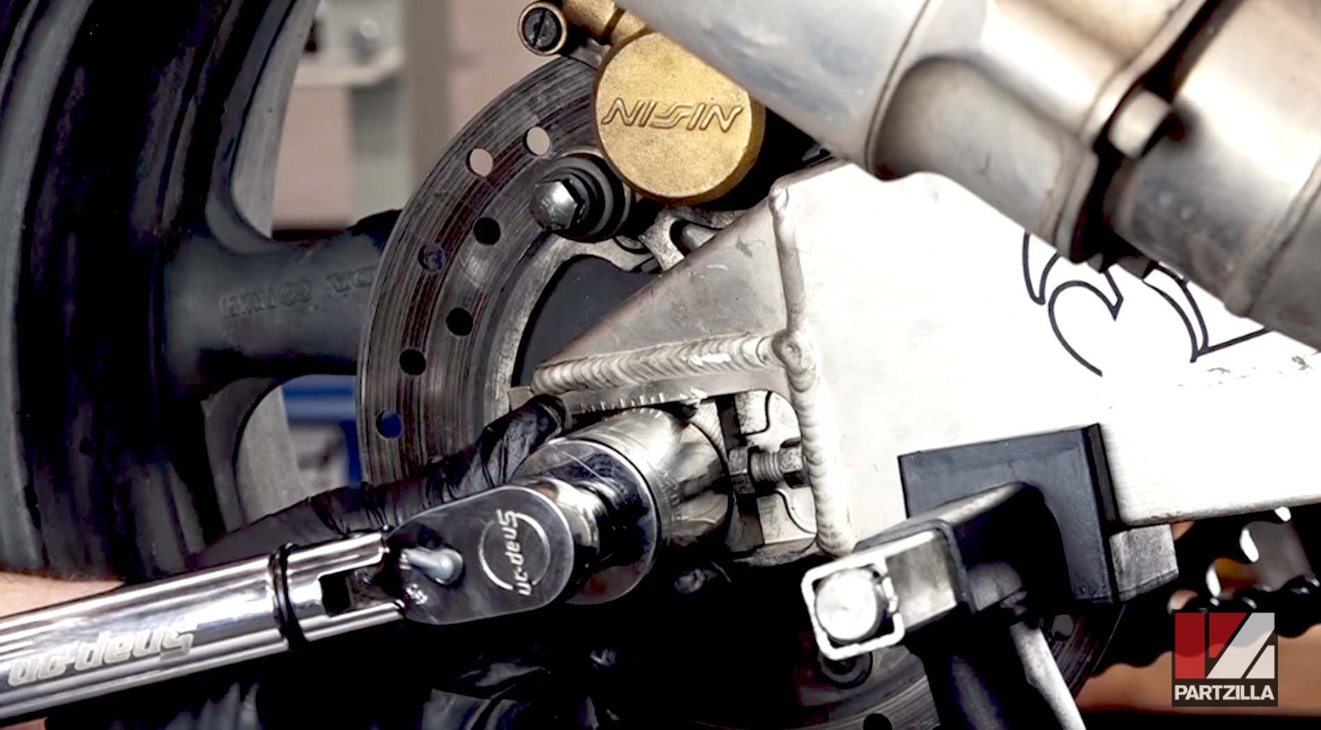 Honda CBR929RR chain and sprockets change