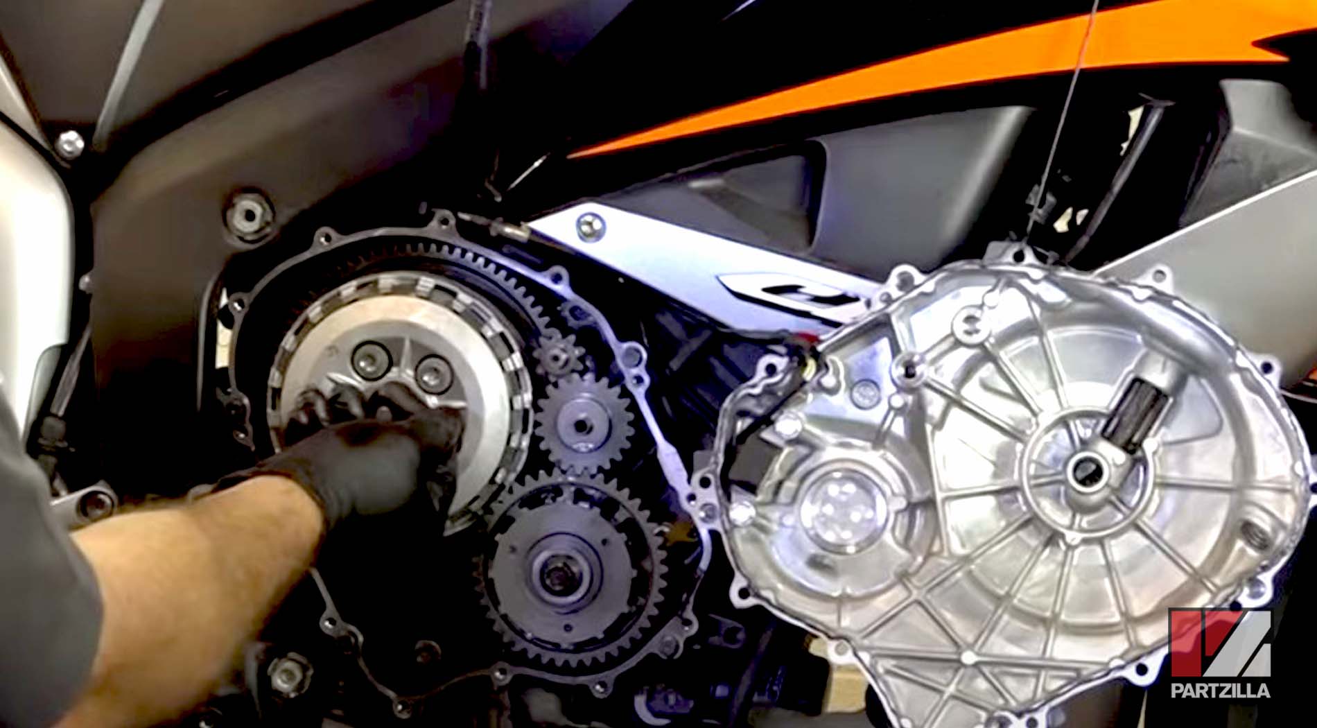 Honda motorcycle clutch rebuild 