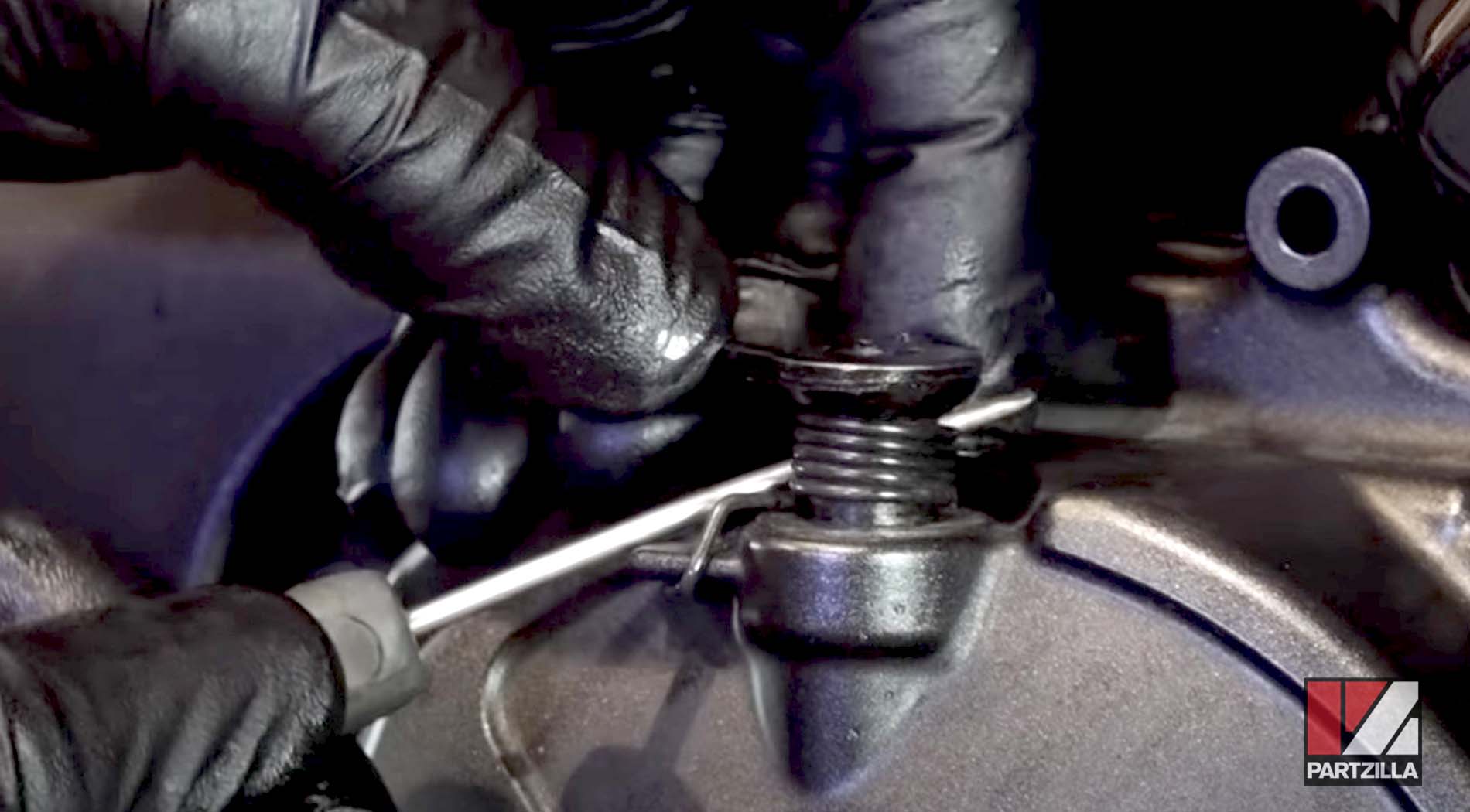 Honda CBR600 clutch rebuild lever check