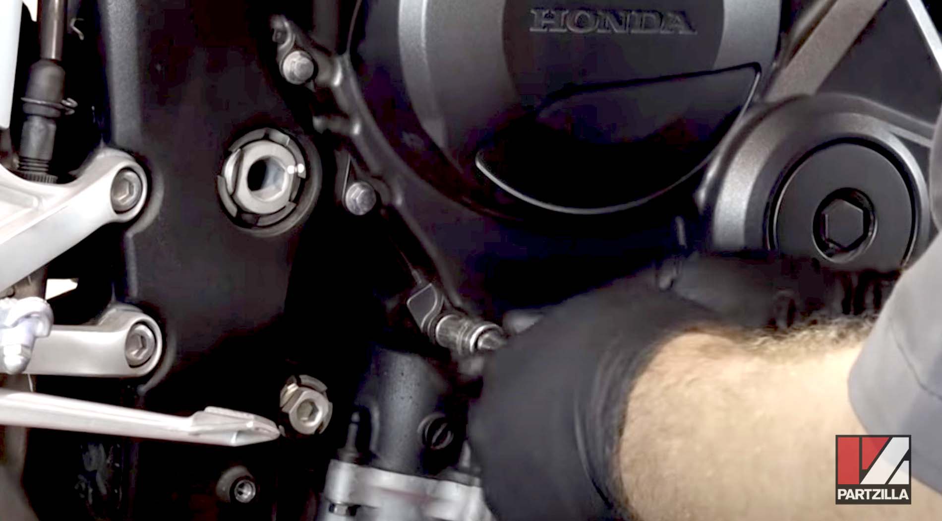 Honda CBR600 clutch rebuild lever