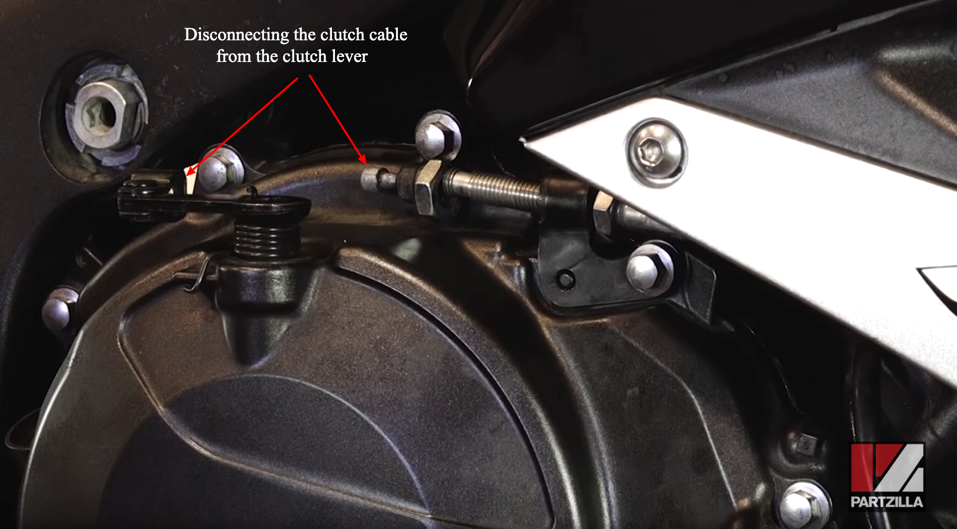 Honda CBR600 clutch rebuild lever