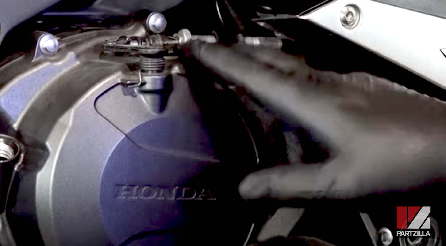 Honda CBR600RR clutch rebuild lever