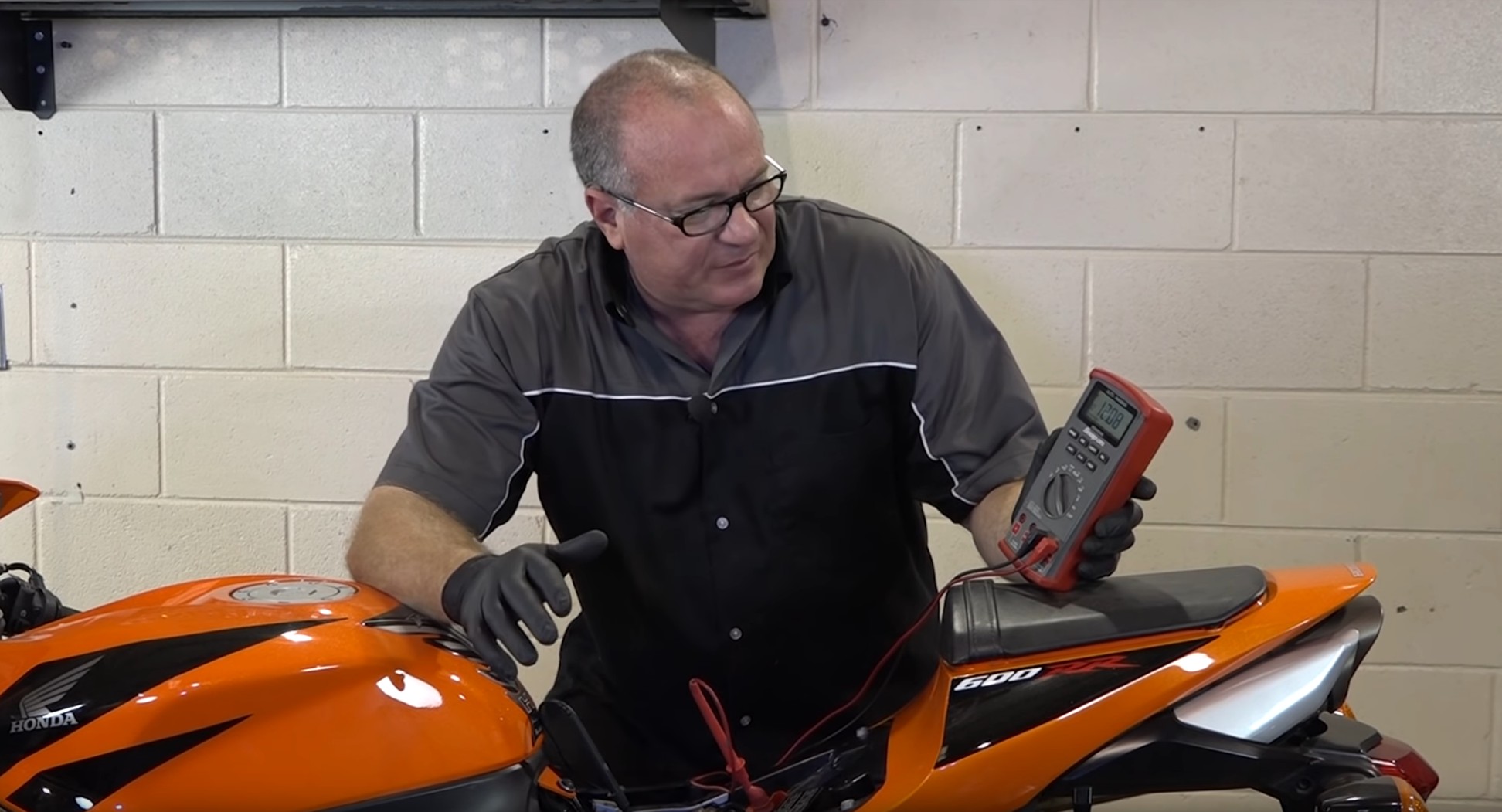 Honda CBR motorcycle charging system troubleshoot