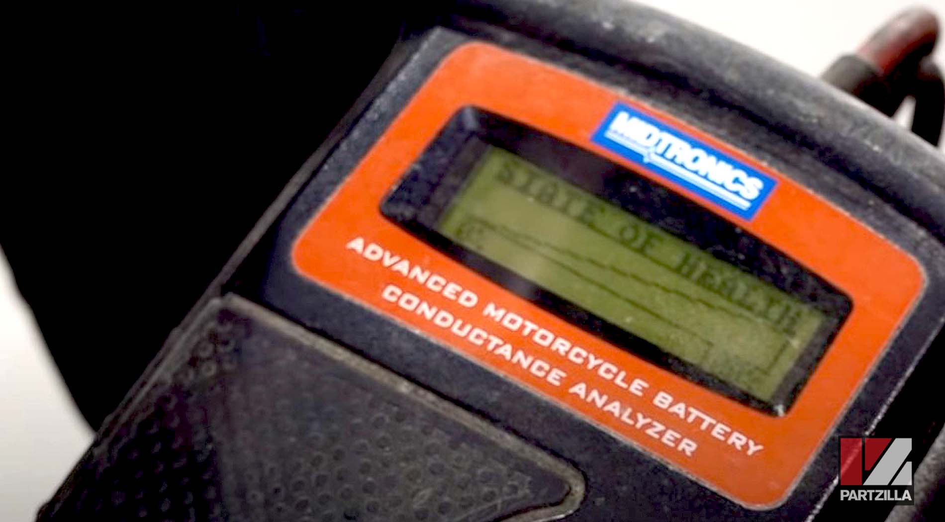 Honda motorcycle battery testing health